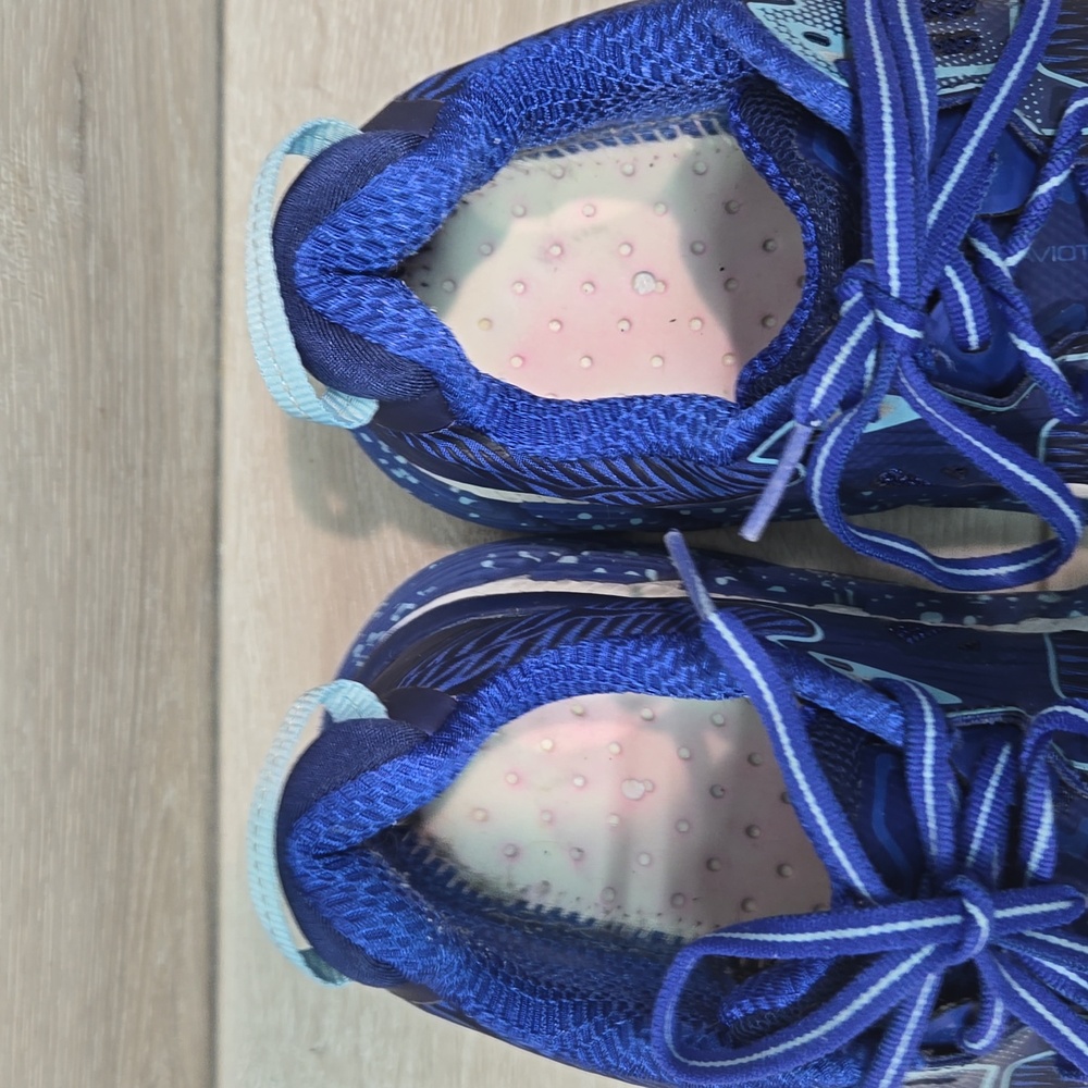 Hoka Men's Navy and Teal Athletic Running Shoes - Picture 7 of 12